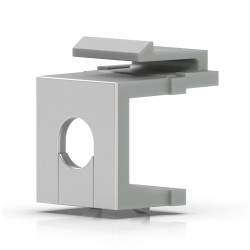 Inserție oarbă Keystone Pass-Through UniFi Ubiquiti, Pachet 12 buc., UACC-Keystone-Blank-Insert-TH